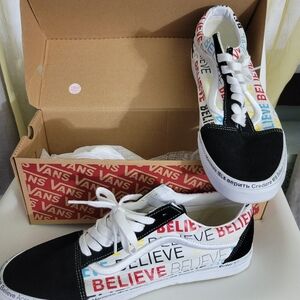 Vans Old Skool..Black/multicolor...sz 13 Mens